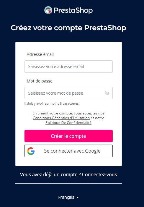 Se connecter au back-office - Centre d'aide PrestaShop